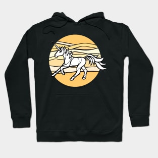 Desert Sand Unicorn — Inktober Unicorn illustration series Hoodie